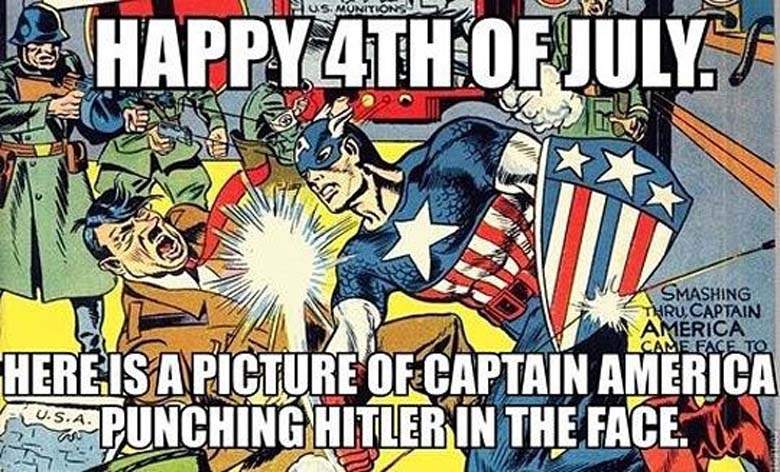 4th Of July Superhero Memes